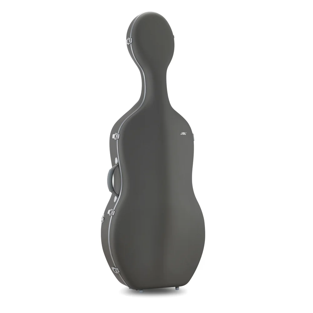 JML Luxury Carbon Fibre Cello Case Angled Profile