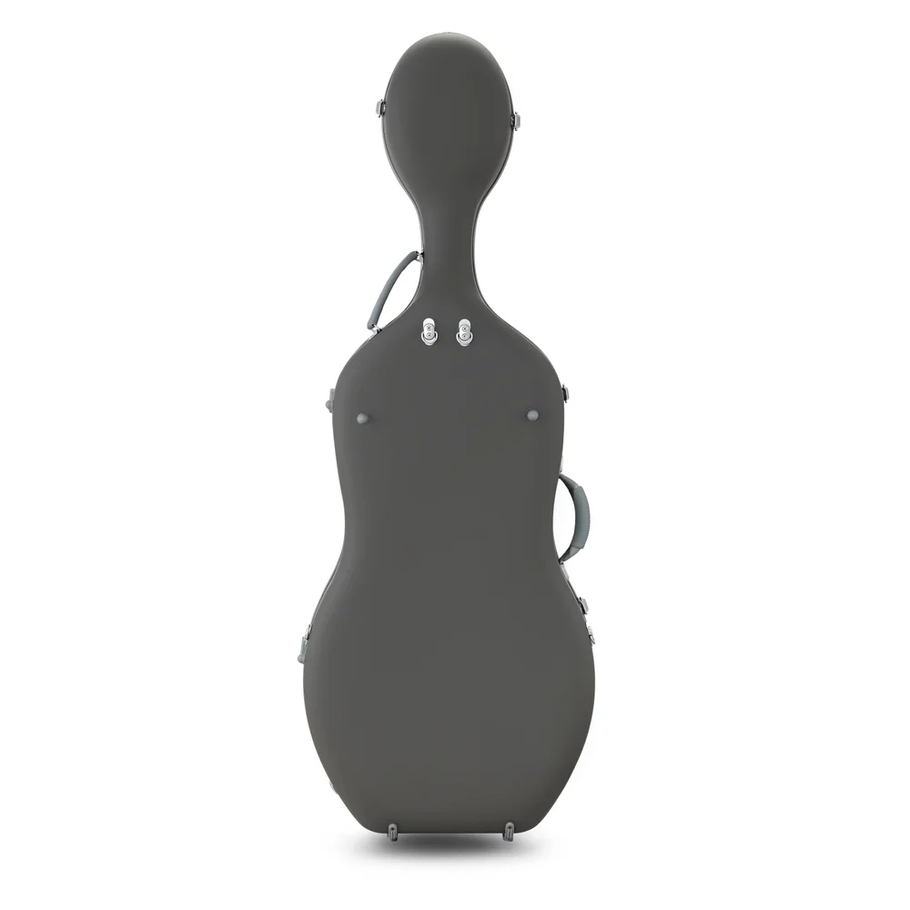 JML Luxury Carbon Fibre Cello Case Back View